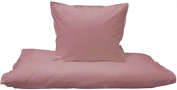 Rosa Junior sengetøj 100x140 cm - Rosa sengesæt til junior - 100% Økologisk bomuld - Dozy